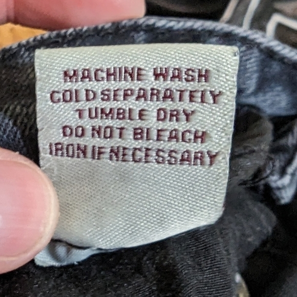 Wax Biker Style Skinny Jeans Sz 3 - Picture 11 of 11